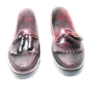 Hill & Archer men Brazilian Leather Tassel Loafers Size 9M